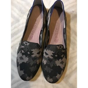 Rothy’s Gray Botanicamo loafers size 10